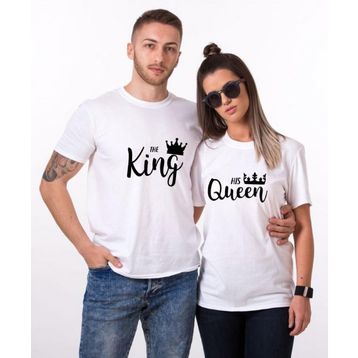 Tshirthane The King His Queen 2'li Sevgili T-shirt