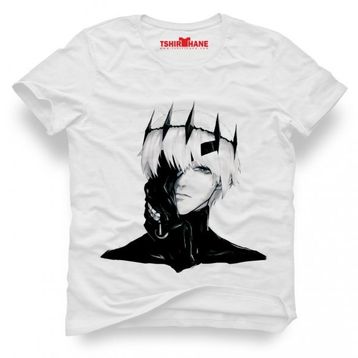 Tshirthane Tokyo Ghoul Ken Kaneki Erkek T-shirt