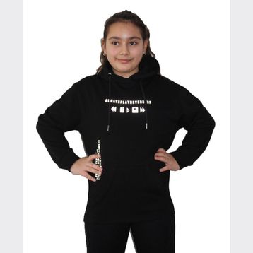 Tshirthane Uhlsport Base Siyah Pamuklu Çocuk Sweatshirt