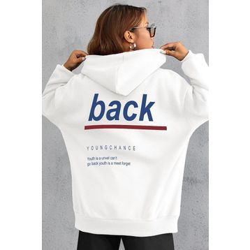 Tshirthane Unisex Back Sırt Baskılı Sweatshirt