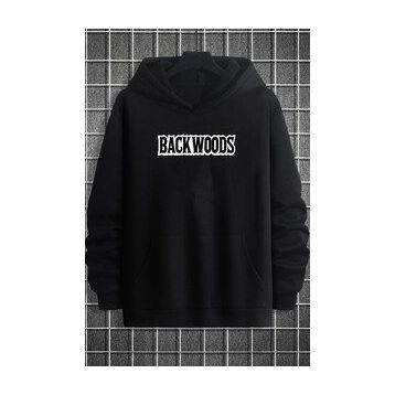 Tshirthane Unisex Backwoods Baskılı Sweatshirt