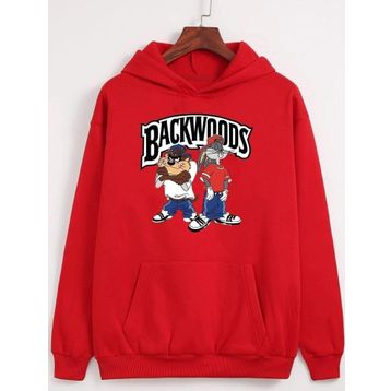 Tshirthane Unisex Backwoods Baskılı Sweatshirt