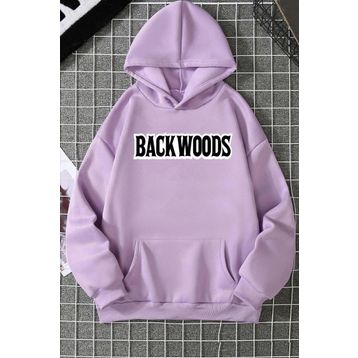 Tshirthane Unisex Backwoods Baskılı Sweatshirt