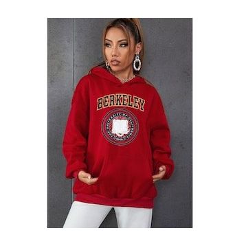 Tshirthane Unisex Berkeley Baskılı Sweatshirt