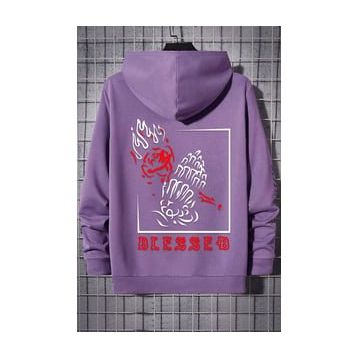 Tshirthane Unisex Blesseb Baskılı Sweatshirt