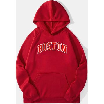 Tshirthane Unisex Boston Baskılı Sweatshirt