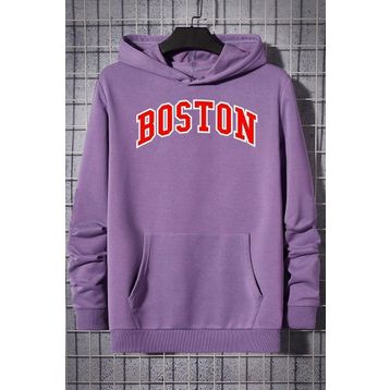 Tshirthane Unisex Boston Baskılı Sweatshirt