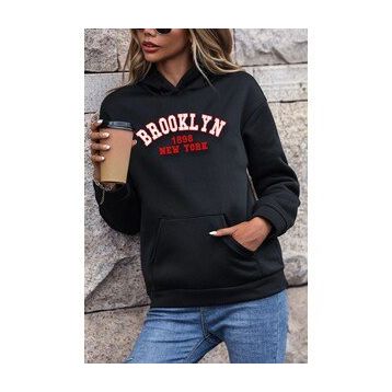 Tshirthane Unisex Brooklyn Baskılı Sweatshirt
