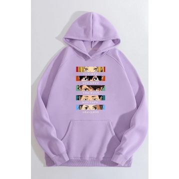 Tshirthane Unisex Cosplay Haikyuu Baskılı Sweatshirt