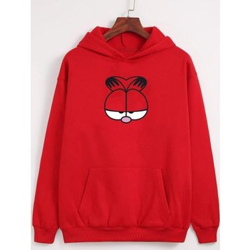 Tshirthane Unisex Garfield Baskılı Sweatshirt
