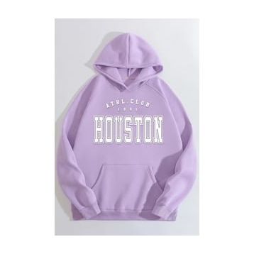 Tshirthane Unisex Houston Baskılı Sweatshirt