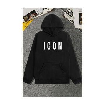 Tshirthane Unisex Icon Baskılı Sweatshirt