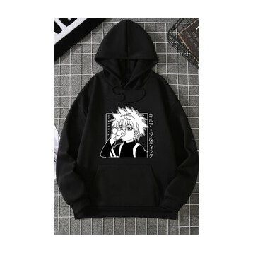 Tshirthane Unisex Killua Zoldyck Baskılı Sweatshirt