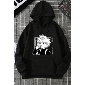 Tshirthane Unisex Killua Zoldyck Baskılı Sweatshirt