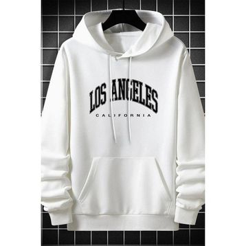 Tshirthane Unisex Los Angles Baskılı Sweatshirt