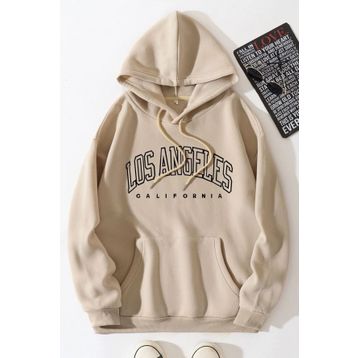 Tshirthane Unisex Los Angles Baskılı Sweatshirt