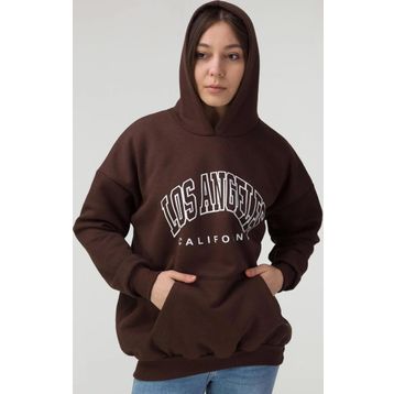Tshirthane Unisex Los Angles Baskılı Sweatshirt