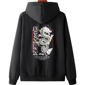 Tshirthane Unisex Osaka Baskılı Kapüşonlu Sweatshirt