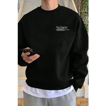 Tshirthane Unisex Polizei Sırt Baskılı Sweatshirt