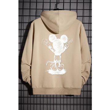 Tshirthane Unisex Usual Suspect Sırt Baskılı Sweatshirt