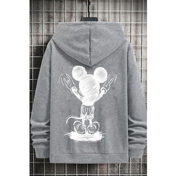 Tshirthane Unisex Usual Suspect Sırt Baskılı Sweatshirt