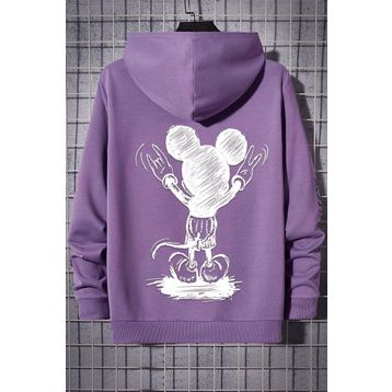 Tshirthane Unisex Usual Suspect Sırt Baskılı Sweatshirt