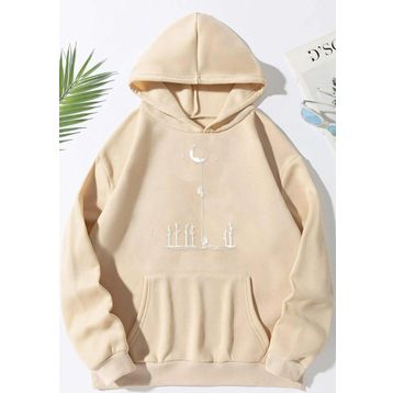 Tshirthane Unisex Uzay Temalı Sweatshirt