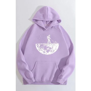 Tshirthane Unisex Uzay Temalı Sweatshirt