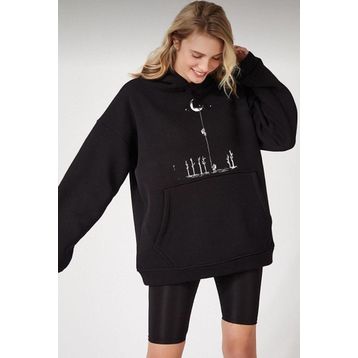 Tshirthane Unisex Uzay Temalı Sweatshirt
