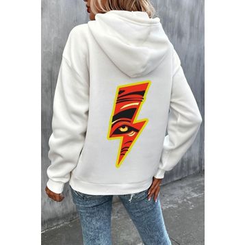 Tshirthane Unisex Yıldırım Baskılı Sweatshirt
