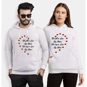 Tshirthane We Fall 2'li Sevgili Sweatshirt