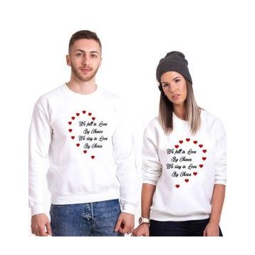 Tshirthane We Fall 2'li Sevgili Sweatshirt