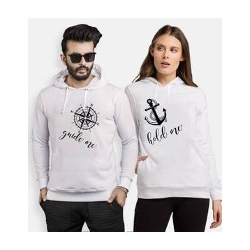 Tshirthane Yol Göster Beni Tut 2'li Sevgili Sweatshirt