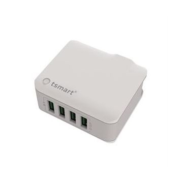 Tsmart Android Şarj Kablolu 4.4A 4 Usb Seyahat Şarj Seti