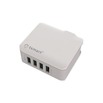 Tsmart Android Şarj Kablolu 4.4A 4 Usb Seyahat Şarj Seti