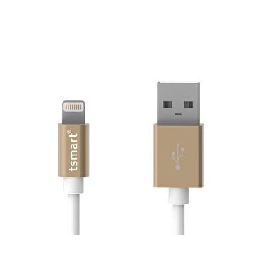 Tsmart MFI Lisanslı Lightning Data Kablo Gold