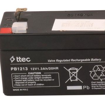 Ttec 12 V 1.3 Ah Kuru Akü