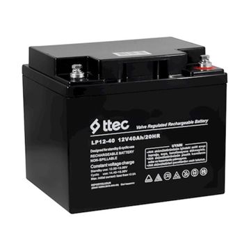 Ttec 12V 40 Ah Bakımsız Kuru Akü