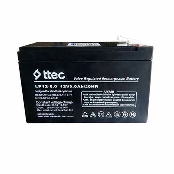 Ttec 12Volt 9Amper Bakımsız Kuru Akü