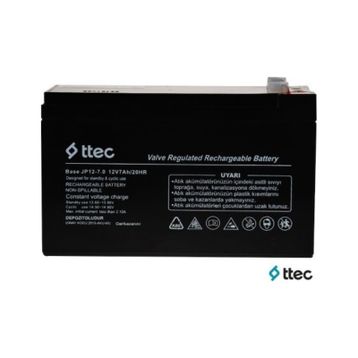 Ttec 2024 12 V 7 Ah Kuru Base Akü