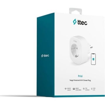 Ttec 2AP01 Beyaz 16A Akım Korumalı WiFi Akıllı Priz
