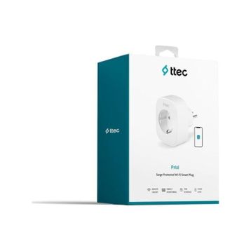 Ttec 2AP01 Beyaz 16A Akım Korumalı WiFi Akıllı Priz