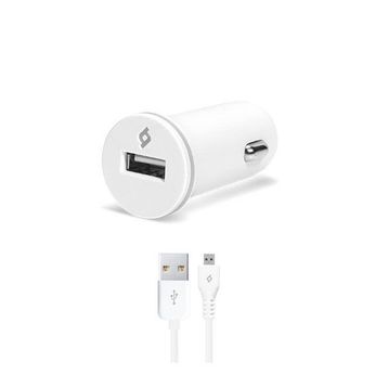 Ttec 2CKC01B Compact Beyaz Micro Araç Şarj Cihazı