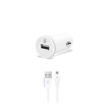 Ttec 2CKC01B Compact Beyaz Micro Araç Şarj Cihazı