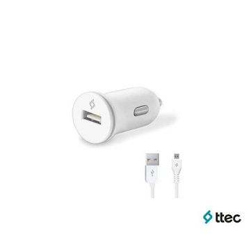 Ttec 2CKC01B Compact Beyaz Micro Araç Şarj Cihazı