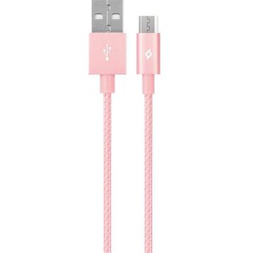Ttec 2DK11RA AlumiCable Roze Altın Micro USB Şarj Kablosu