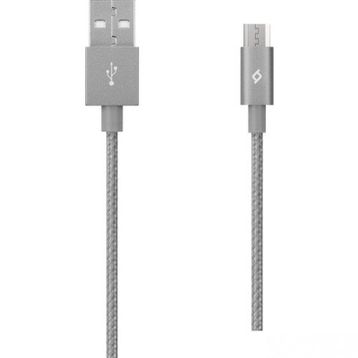 TTEC 2DK11UG Alumicable Micro USB Şarj Kablosu Uzay Grisi
