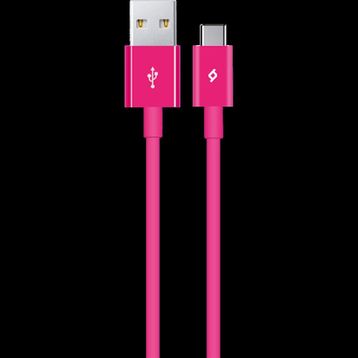Ttec 2DK12P Pembe Type-C Android Şarj Kablosu