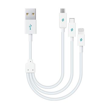 Ttec 2DK13 Minicable Üçü Bir Arada Şarj Kablosu