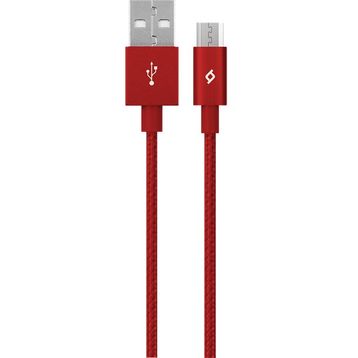 Ttec 2DK25K Kırmızı 30 cm Alumi Cable Micro USB Şarj ve Data Kablosu